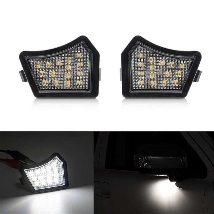 Car Front Door Rear View Mirror Lower Light Puddle Light for S40 S60 S80 V50 V70 C30 Xc90 31217838