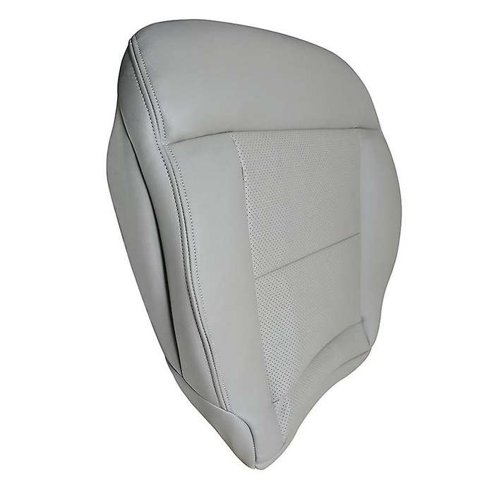 Car Front Driver Side PU Leather Seat Cushion Bottom Seat Cover for 2010-2014 - E350 E550 W212 Black