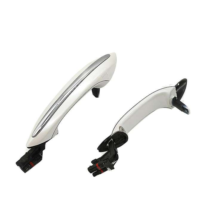 Car Front Exterior Comfort Access Door Handle for 5 Series F18 Gt F07 7 Series F02 51217231931 White