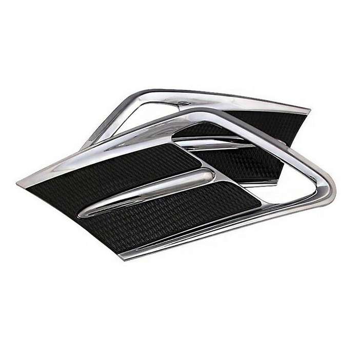 Car Front Fog Lamp Frame Decorative Cover Trim for XC60 2014-2017