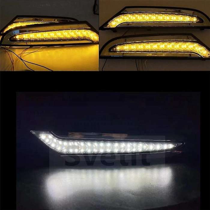 Car Front Fog Lamps & Daytime Running Lamps RH & LH (1Pair) for MP3