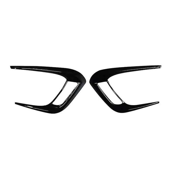 Car Front Fog Light Lamp Cover Garnish Strip Eyebrow Cover Trim for Vitara 2016-2020