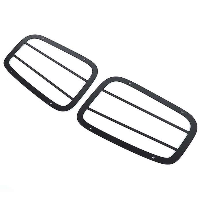 Car Front Fog Light Lamp Hood Decoration Cover Accessories for Jimny 2019 2020 2021 ,Black