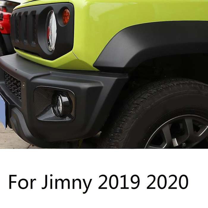 Car Front Fog Lights Lamp Decoration Cover Trim for Jimny 2019 2020