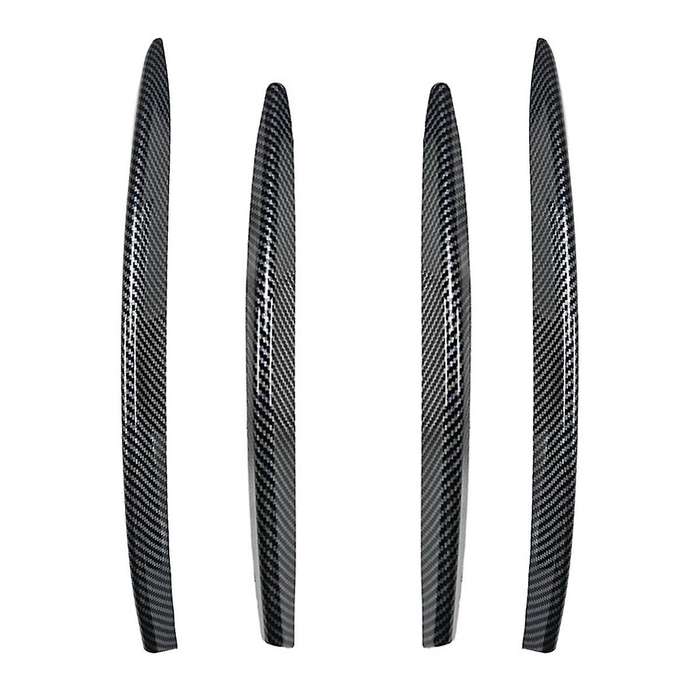Car Front Fog Lights Trim Strips Bumper Lip Splitter Spoiler for CLA Class C118 X118 2023+ Carbon Fi