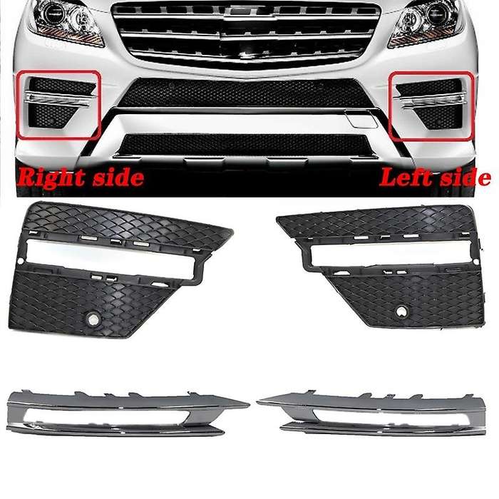 Car Front Grille Daytime Running Light Cover 1668851374 1668851474 for ML W166 ML250 ML350 ML400