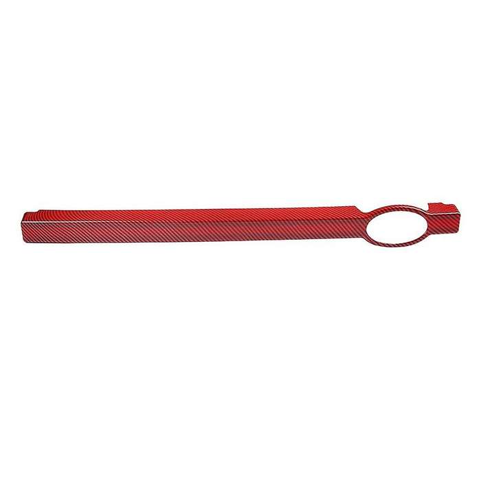 Car Front Grille Trim Strips for 2020-2022 Grille Cover Frame Decoration Accessories,Carbon ABS Red