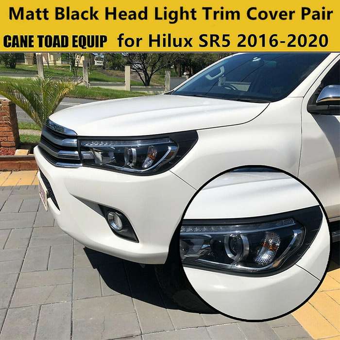 Car Front Headlighs Cover Trim for Rocco 2015 2016 2017 2018 2019