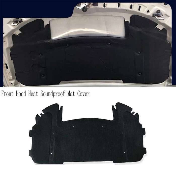 Car Front Hood Heat Soundproof Mat Cover for E90 E91 E92 E93 323I 325I Engine Insulation Cotton Pad