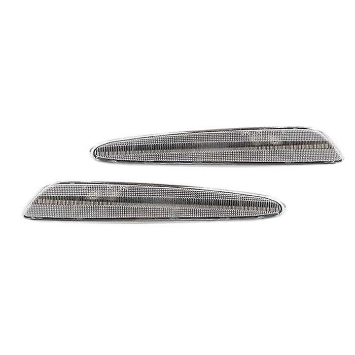Car Front LED Side Marker Turn Signal Lamps Side Marker Lights for C6 2005-2013