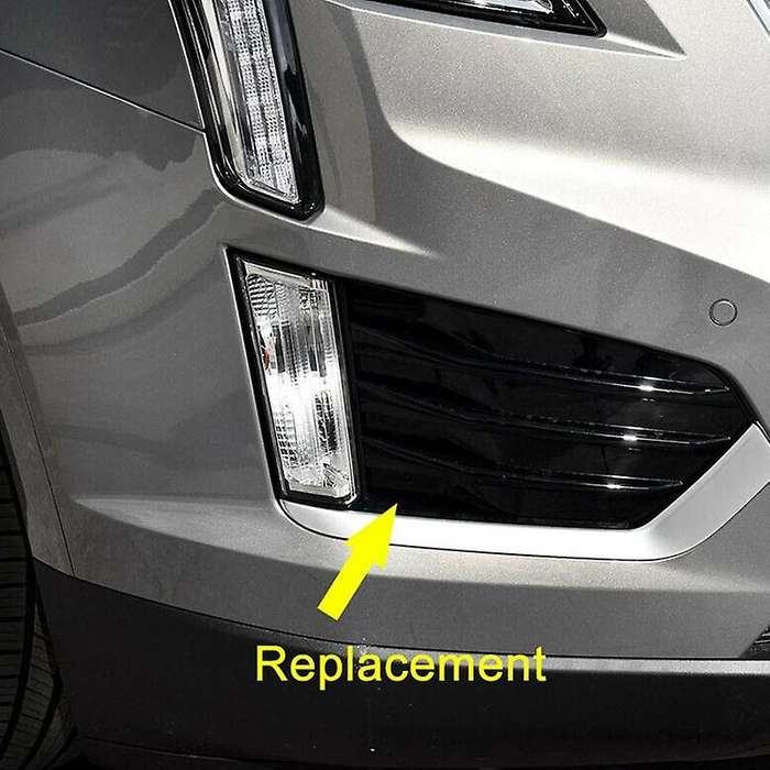 Car Front Left & Right Fog Light Lamp Bezel Cover Grille for XT5 2017-2019 84107960 84107961