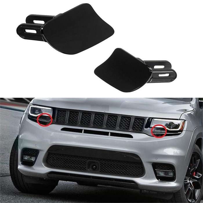 Car Front Left Lamp Washer Cover for Grand 2017-2021 Headlight Water Spraying Cover 5ZL73DX8AB