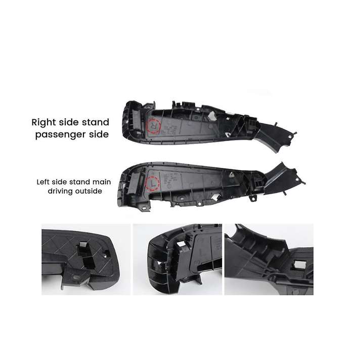 Car Front Left Seat Side Bracket Plastic Cover for 5 7 Series 520 730 X5 X6 Car Accessories 52107317
