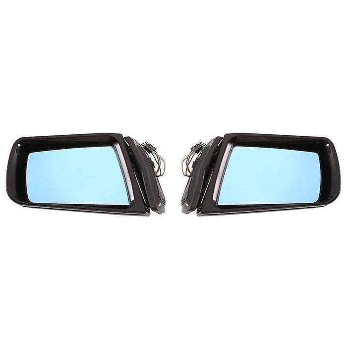 Car Front Left Side Power Mirror Black for C-class 1994-2000