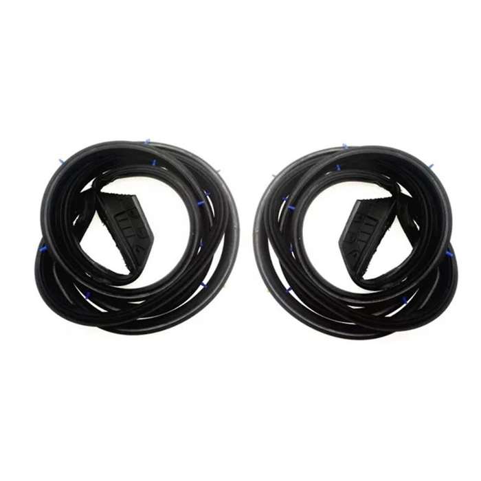 Car Front Left+Right Door Weatherstrip Seal 80830-3RA0A-A11 80831-3RA0A-A11 for Sentra 2013-2018 Ru