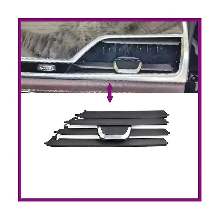 Car Front Middle Left Right Outlet Grille AC Slide Clip Repair Kit for 7 Series G11 G12(Left)
