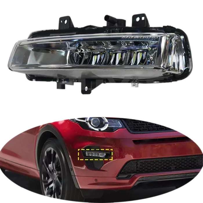 Car Front Right Bumper Fog Lamp LED Daytime Running Light LR077887 for Sport 2015-2019