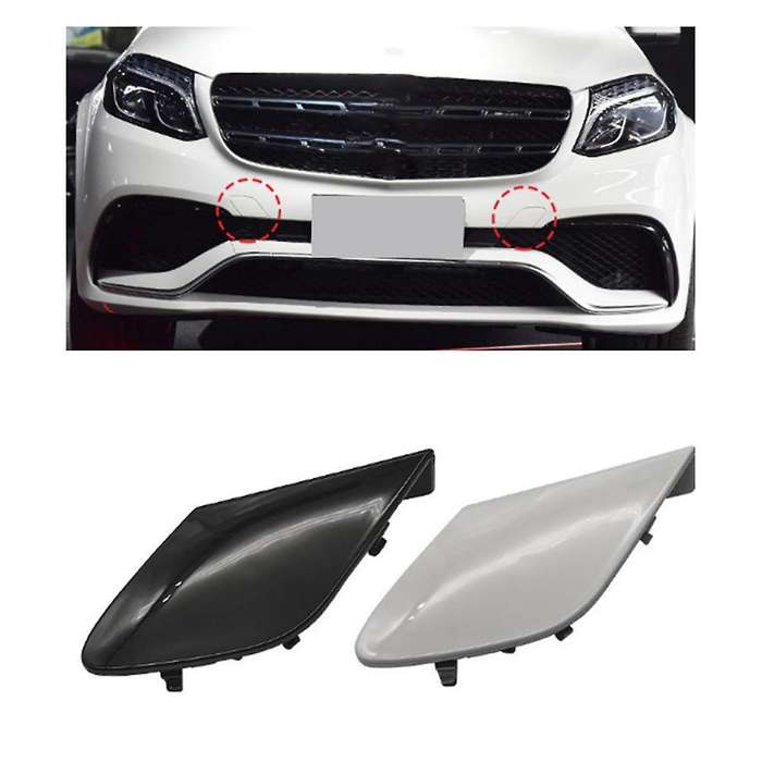 Car Front Right Bumper Towing Hook Cover Tow Hook Cap Painted 2928853022 for - GLS W166 W292 White