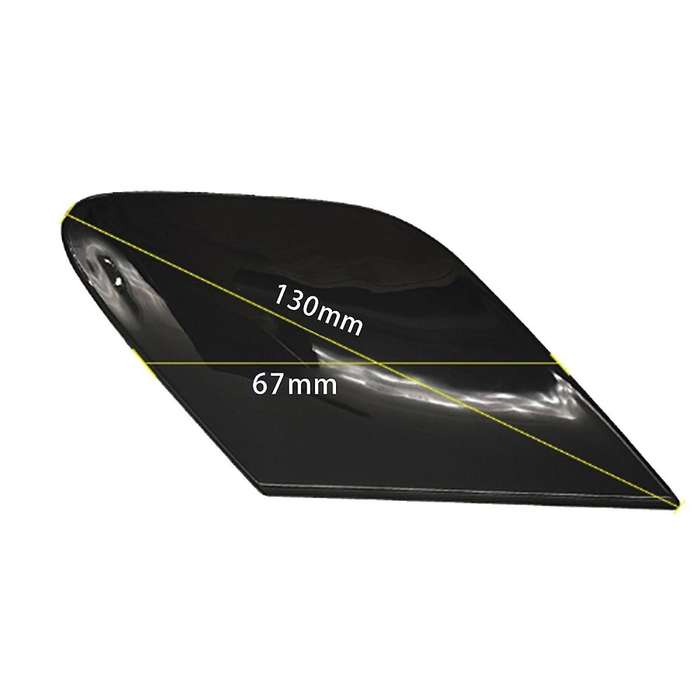 Car Front Right Bumper Towing Hook Cover Tow Hook Cap Painted 2928853022 for - GLS W166 W292 Black