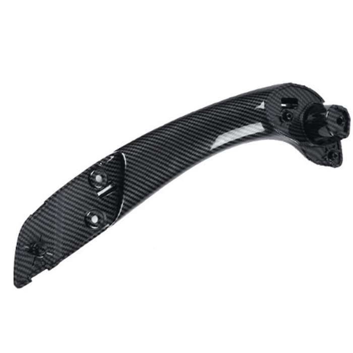 Car Front Right Inner Door Handle for 3 2008-2016 Door Armrest Inner Side Bracket Carbon Fiber Patt