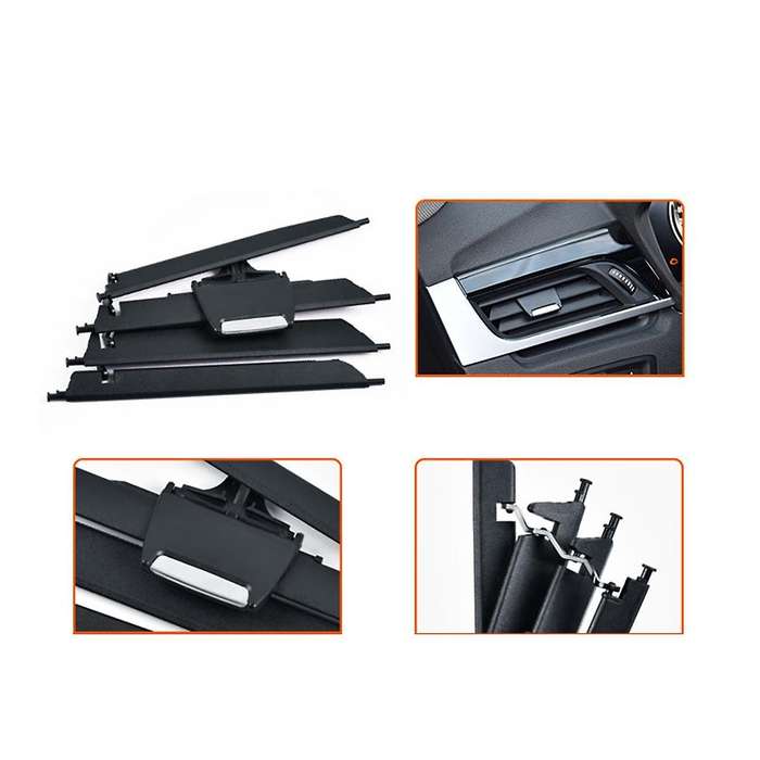 Car Front Right Outlet Grille Air Conditioner Slide Clip Repair Kit for X1 F48 X2 F39 2 Series F45
