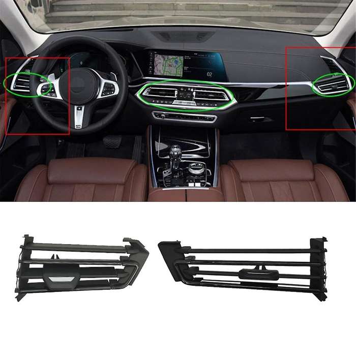 Car Front Right&left Ac Grill Outlet Clip Ac Slider Repair Kit for X5 G05 X6 G06 X7 G07 A