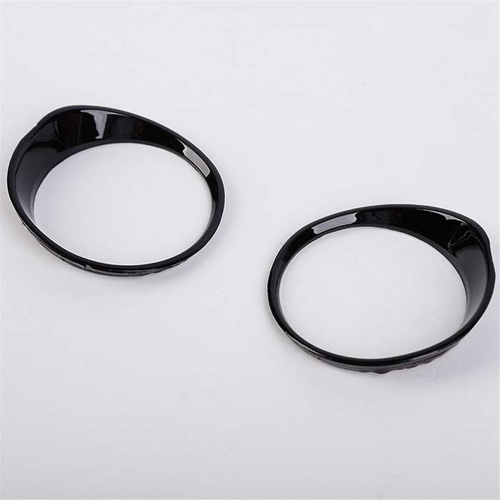 Car Front Turn Signal Light Cover Trim for 2019 2020 2021 2022 2023 2024 Accessories Black