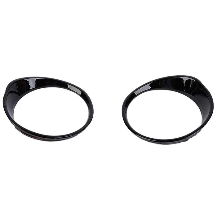 Car Front Turn Signal Light Cover Trim for 2019 2020 2021 2022 2023 2024 Accessories Black