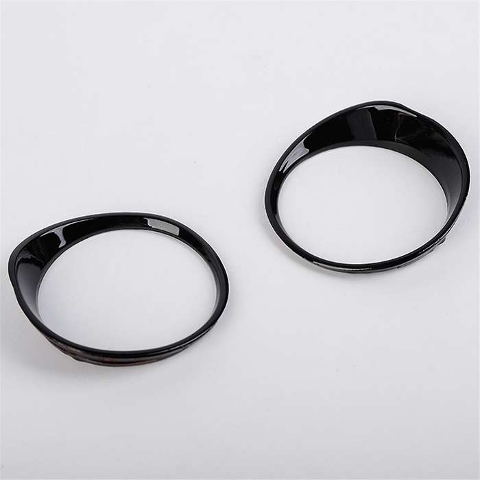Car Front Turn Signal Light Cover Trim for 2019 2020 2021 2022 2023 2024 Accessories Black
