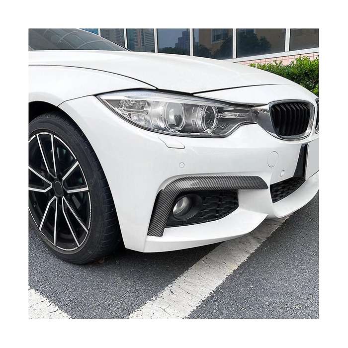 Car Front Upper Trims Splitters Spoiler Fog Lamp Cover for 4 Series F32 F33 F36 M-sport 2014-2020(c