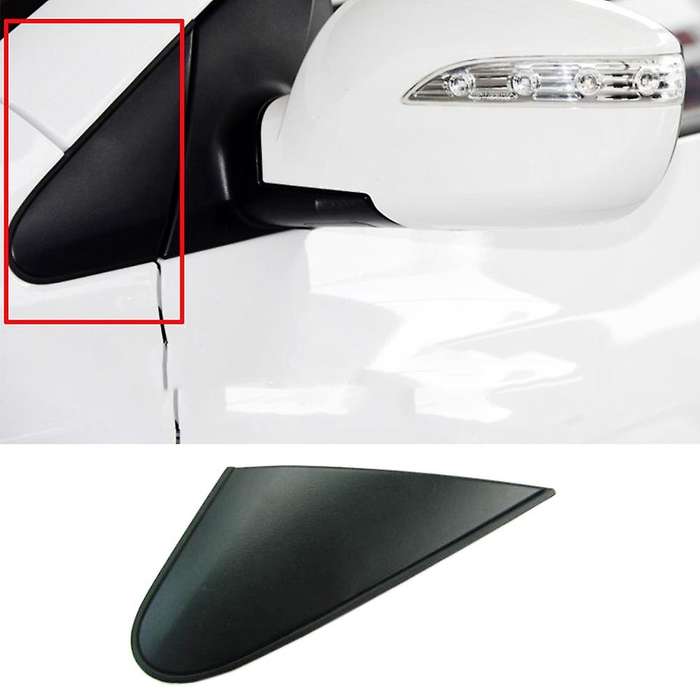 Car Front Window Rearview Side Mirror Triangle Garnish Cover Panel Triangle Corner Plate for IX35 20