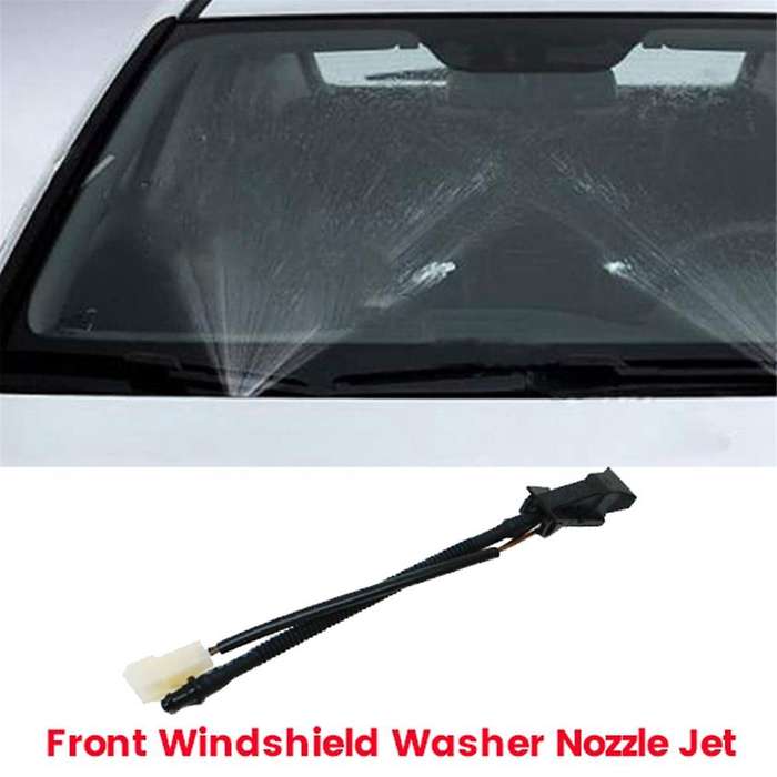 Car Front Windshield Washer Nozzle with Heated 95562807703 for 2007-2010 Hood Windscreen Water Spray