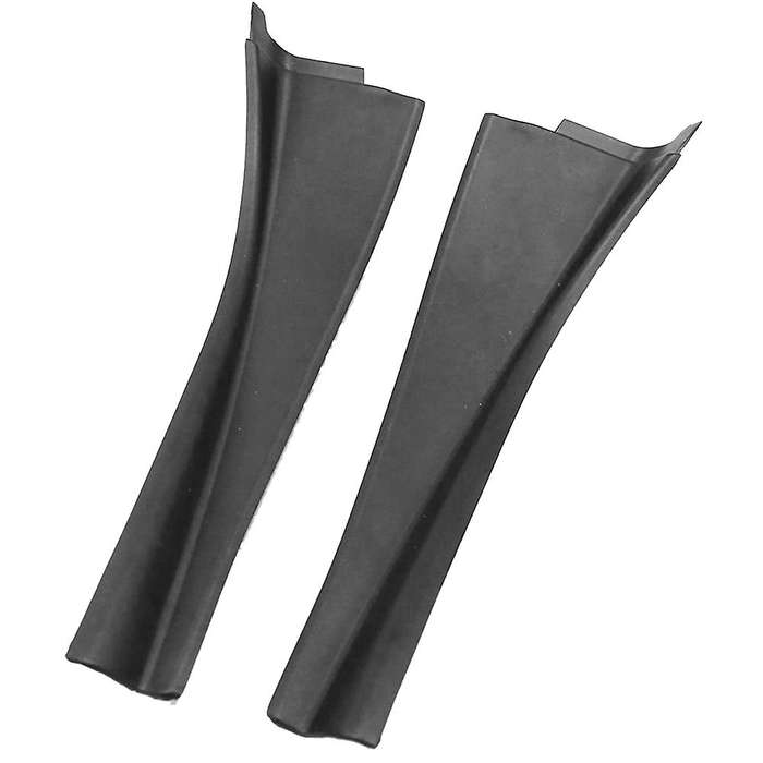 Car Front Windshield Wiper Side Trim Cover Water Deflector Cowl Plate Left Right Fit for Nissan Qas