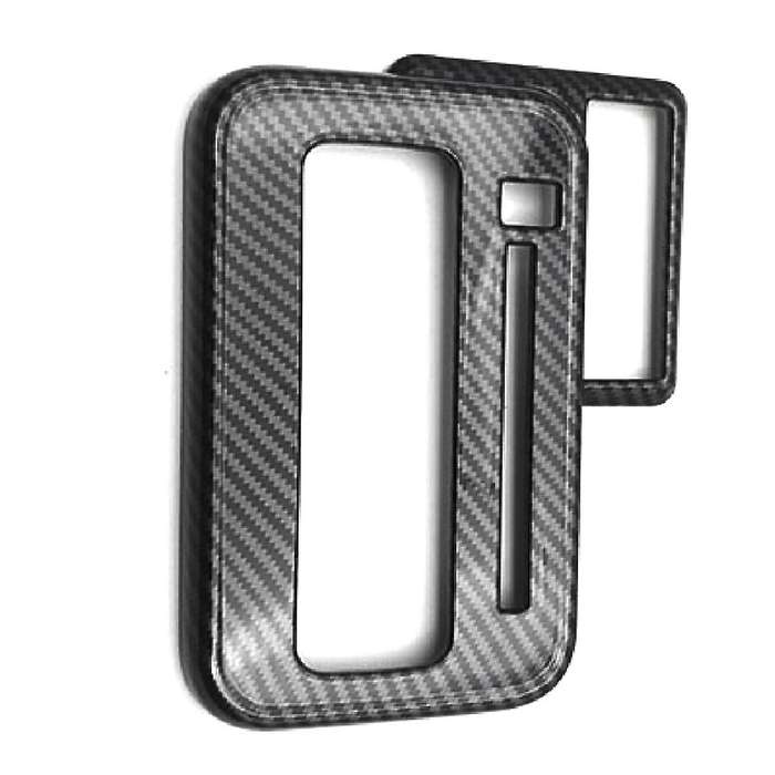 Car Gear Frame Sequin Patch Gear Frame Car Modification Trim Decor Sticker for 22 23 Sienta Hybrid V
