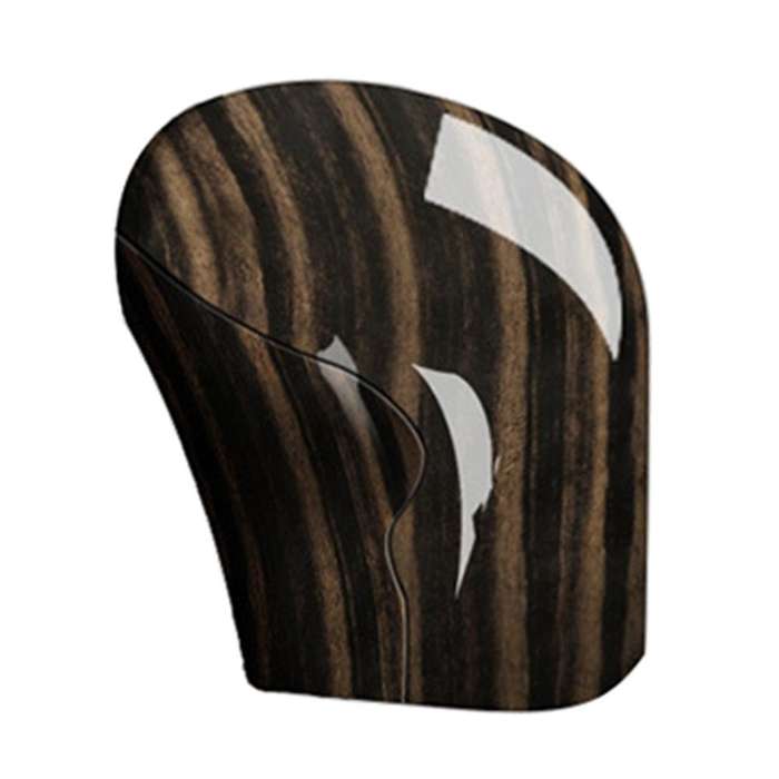 Car Gear Shift Knob Head Cover Decoration Sticker for Mahogany Color