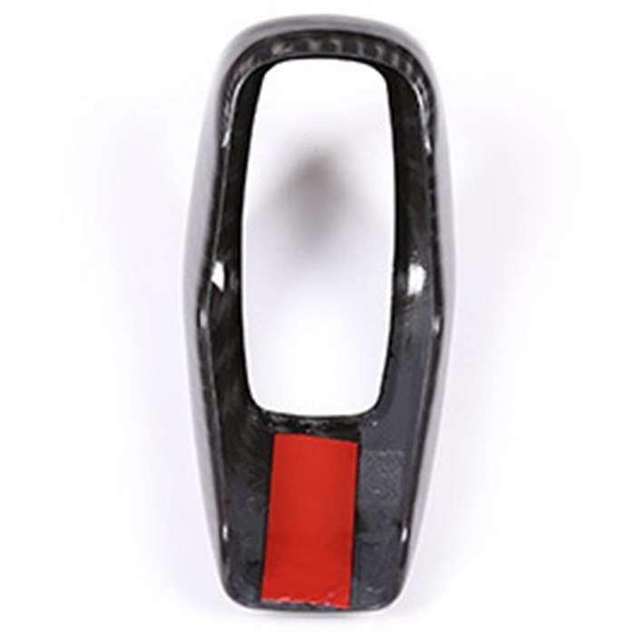 Car Gear Shift Knob Head Cover Sticker for Range Evoque Carbon Fiber Style