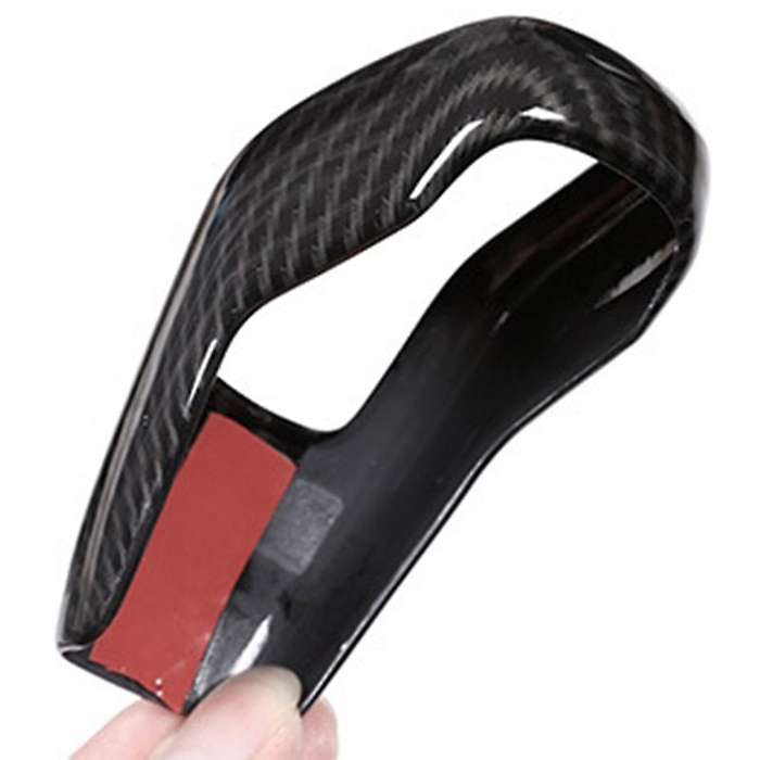 Car Gear Shift Knob Head Cover Sticker for Range Evoque Carbon Fiber Style