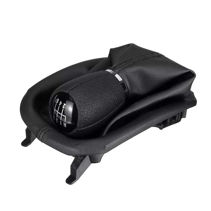 Car Gear Shift Knob Head 6 Speed Gear Shift Lever Stick with Gaitor Boot Cover for SEAT MK1 TOLEDO M