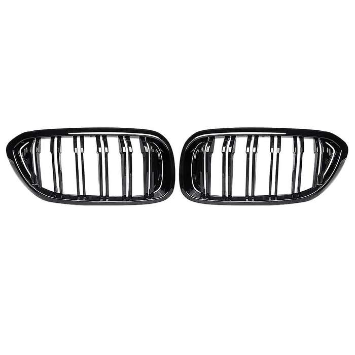 Car Gloss Black Front Kidney Grill Grille for 5 Series G30 G31 G38 M5 520I 523I 528I 530I 535I 550I