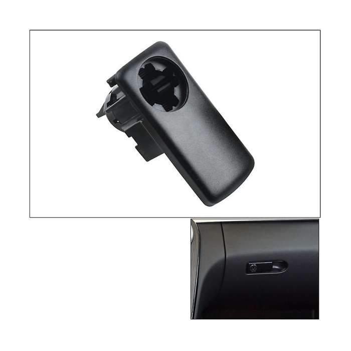 Car Glove Box Latch Cover Switch Lid Lock Toolbox Handle for C GLC Class W205 W253 2056803505(Black)