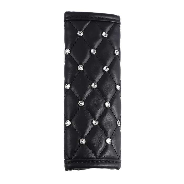 Car Handbrake Cover Black Crystal Sparkled Diamond Cover Interior Accessories Universal Car SUV Truc