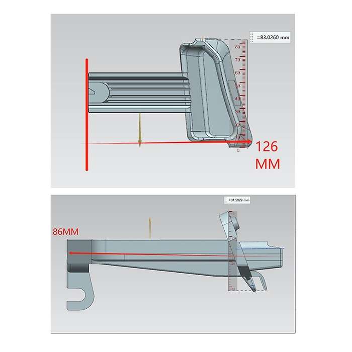 Car Handbrake Parking Brake Release Handle Assembly 1404200195 1404270720 for S-CLASS W140 1991-1998