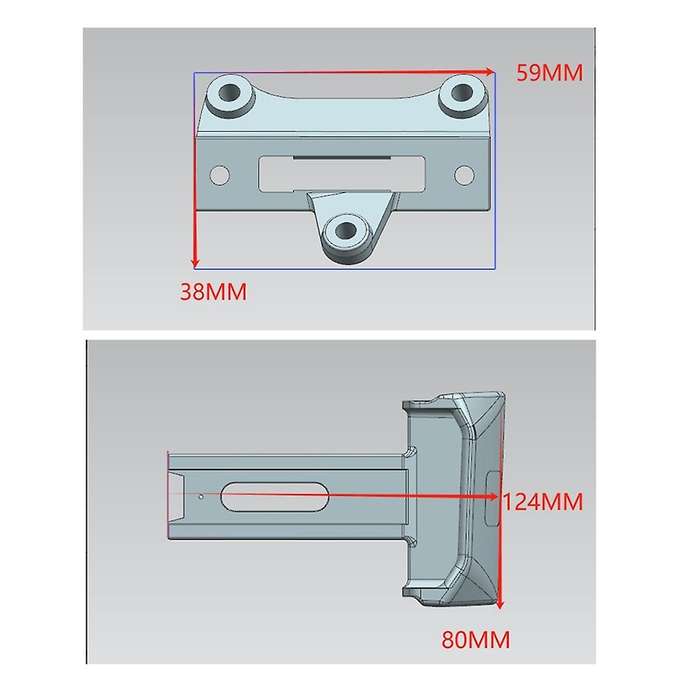 Car Handbrake Parking Brake Release Handle Assembly 1264201285 1264200177 for W126 1979-1991 LHD