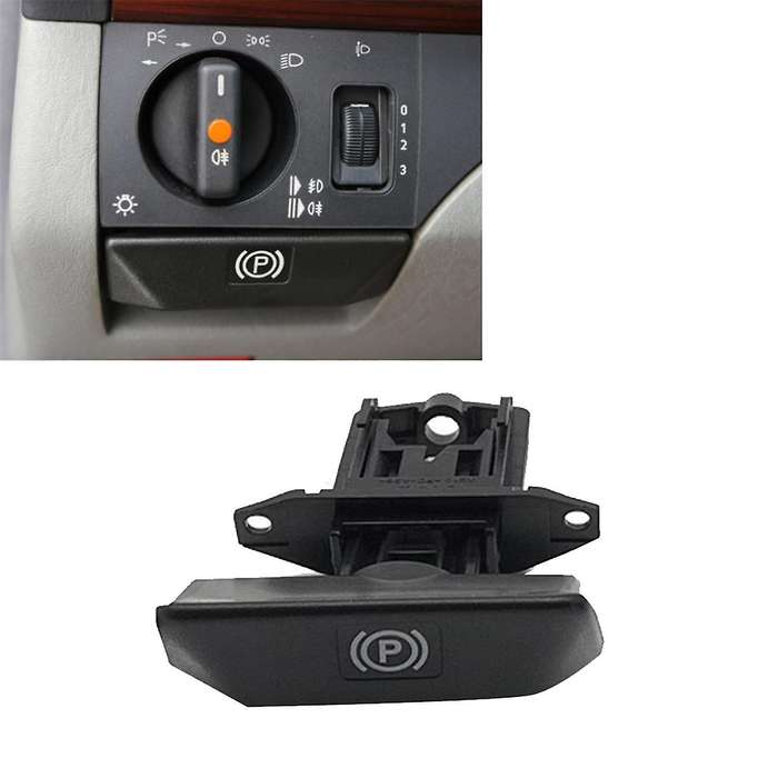 Car Handbrake Switch Assembly Parking Brake Release Handle with Base for E Class W210 2104270020 LHD