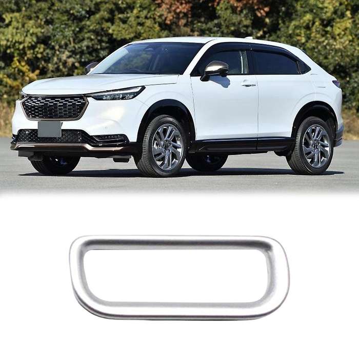 Car Hazard Emergency Light Frame Warning Lamp Switch Silver