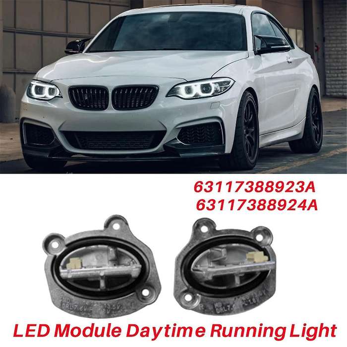 Car Headlight Angel Eyes 63117388923A 63117388924A for F22 F23 14-2021 LED Daytime Running Light Mo