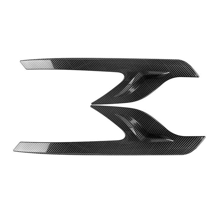 Car Headlight Eyebrows Trim Cover for Alphard 40 Series 2023+ Head Light Lamp Eyelid Trim Stickers