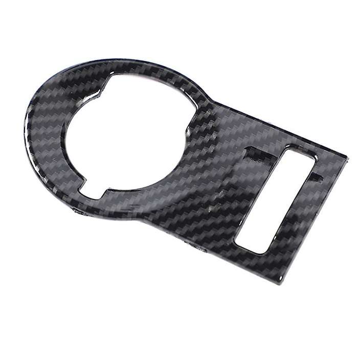 Car Headlight Switch Button Cover Interior Trim Decal ABS for 2012-2015 Accessories,Carbon Fiber