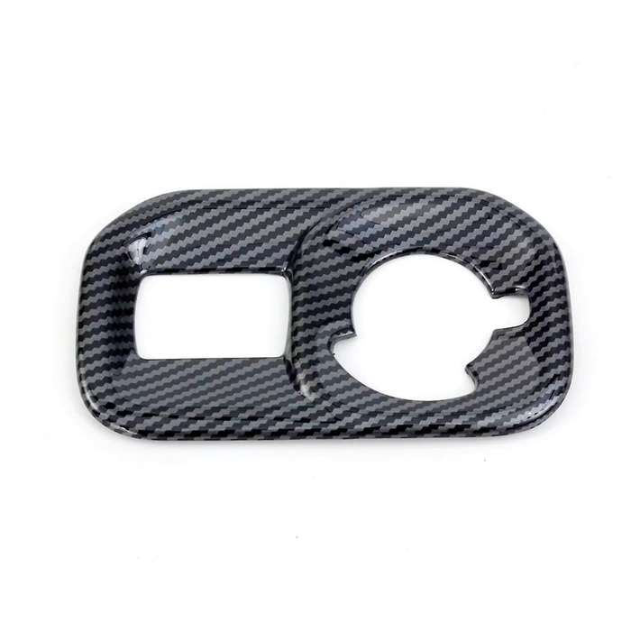 Car Headlight Switch Button Panel Cover Trim for RAM 1500 2500 3500 2019-2023 Accessories ABS Carbon