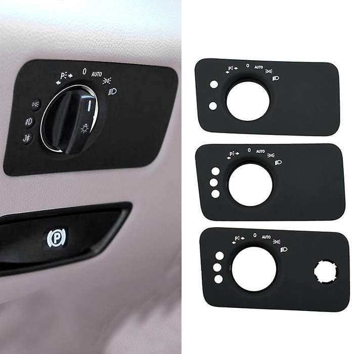 Car Headlight Switch Panel Headlight Switch Adjustment Panel Cover for W219 300 350 500 2007-2009 B